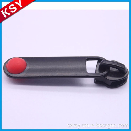 Good Reputation Short Time Delivery Anti- Oxidation Black Nickel Metal Zipper Puller For Suitcase In Guangzhou